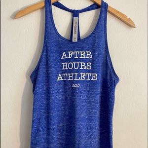 Lorna Jane Dark Blue Tank Top “After Hours Athlete” SIZE SMALL